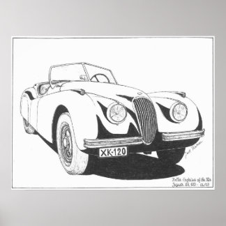 Póster Anglaises-Jaguar