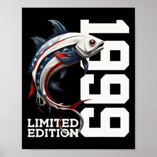 Poster Angler 26th Birthday Fisheries Limited Edition 199