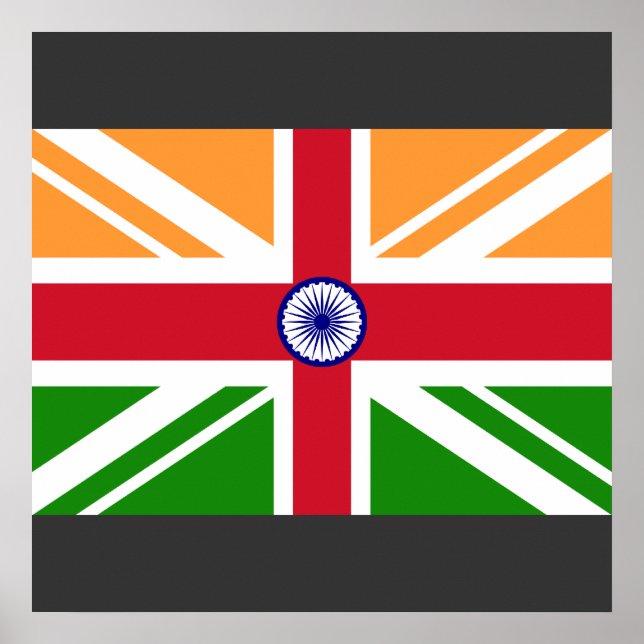 Poster Anglo Indian Index, Índia (Frente)