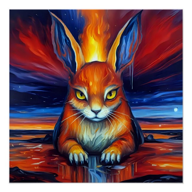 Póster Angry Bunny (Frente)