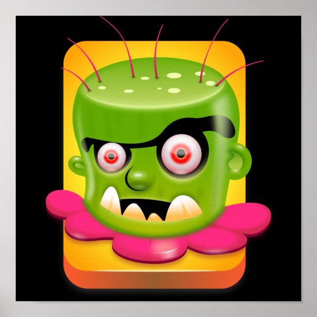 Póster Angry Frankenstein (Frente)