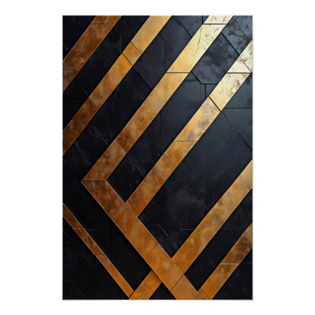 Póster Ângulos de luxo (Frente)