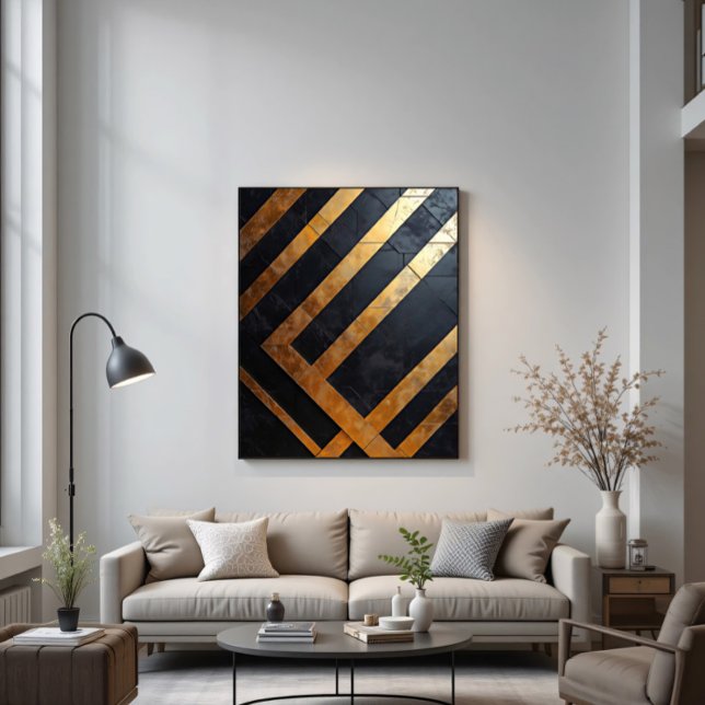 Poster Ângulos de luxo (Criador carregado)