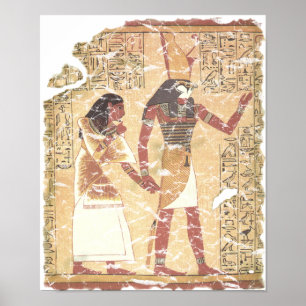 Poster Ani e livro de Horus do morto