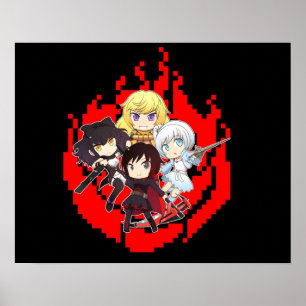 Poster animação de escrita