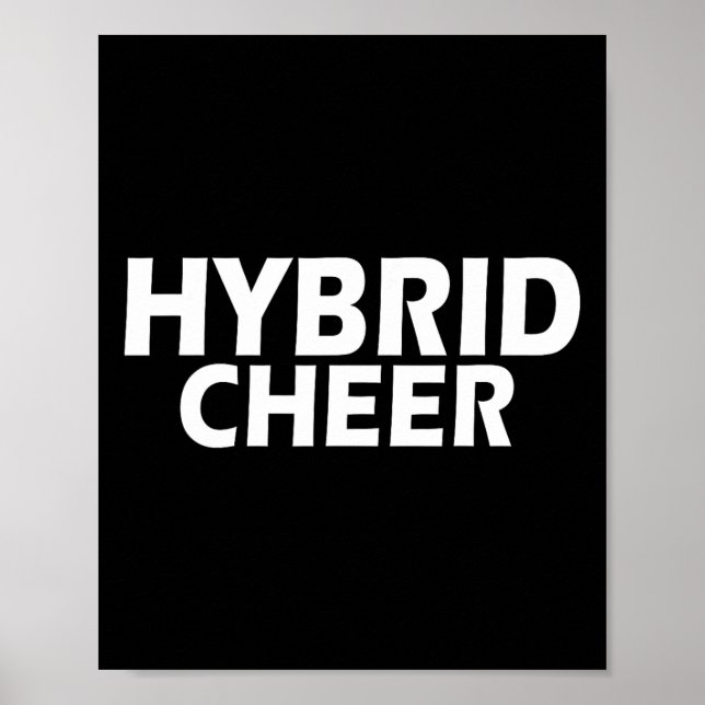 Poster Animação Híbrida - Cheerleading (Frente)