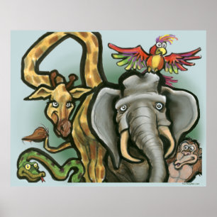 Poster Animais