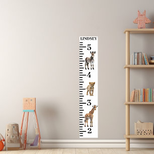 Poster Animais Bebês da Selva Safari