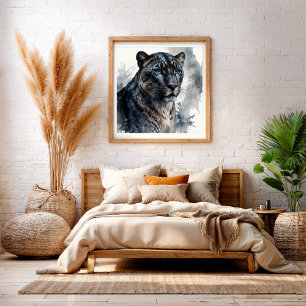 Poster Animais da Floresta Arte de Parede da Floresta C