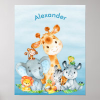 Animais da Selva Safari Cuja Cana-De-Água-Azul