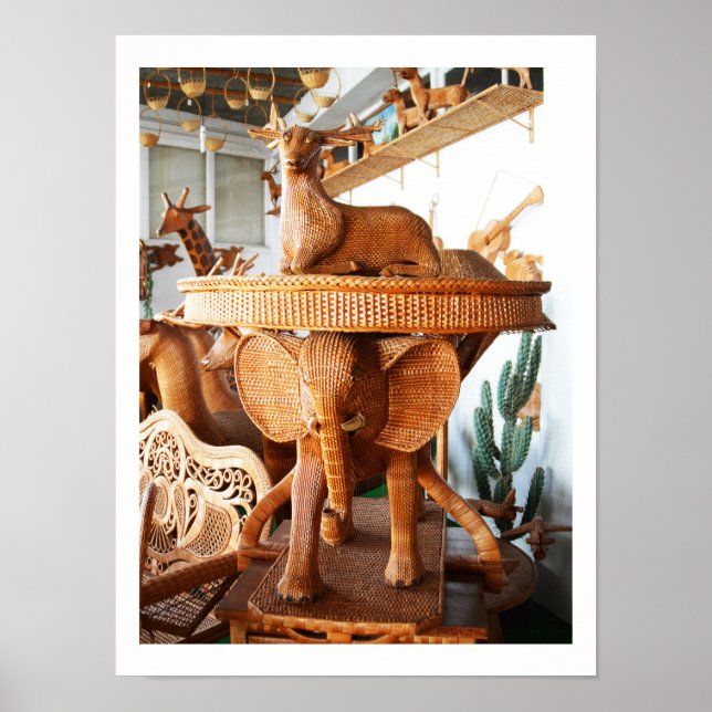 Poster Animais de vime (Frente)