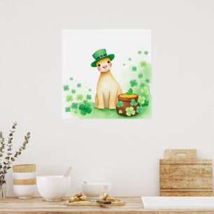 Poster Animais Sortudos Disfarçados - Diversão no Dia de 