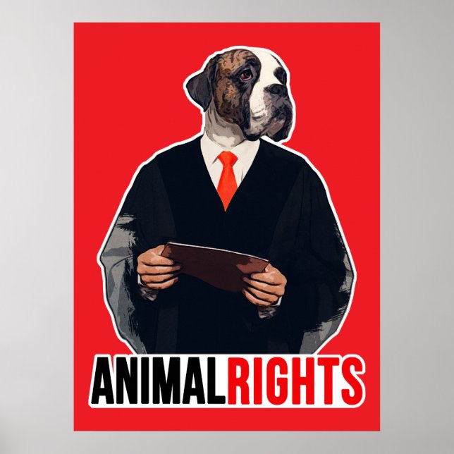 Poster Animal Rights (Frente)