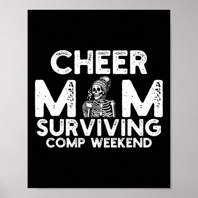 Poster Animar Mãe Sobrevivendo ao Fim de Semana de Compet (Frente)