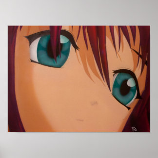 Póster Anime Canvas Dez - Versão Premium