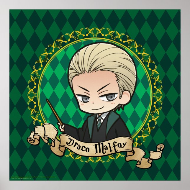 Póster Anime Draco Malfoy (Frente)