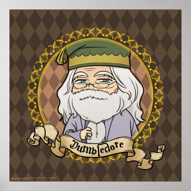 Poster Anime Dumbledore (Frente)