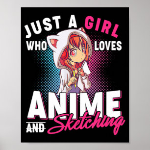 Poster Anime e Desenho Apenas Uma Menina Que Me Ama Anime