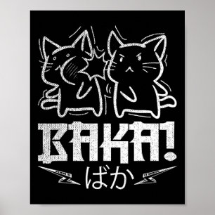 Poster Anime Engraçado Manga Otaku Baka Rabbit Slap Meme