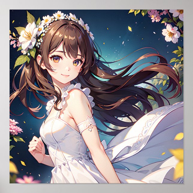 Poster Anime Girl (Frente)