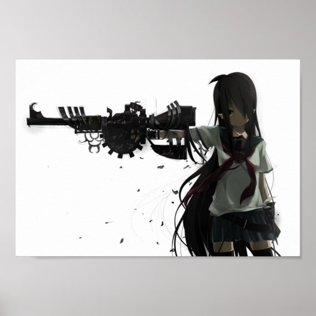 Póster Anime Girl Power (Frente)