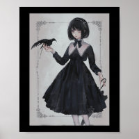 Anime Girl Sad Retro Aestético Japonês Otaku