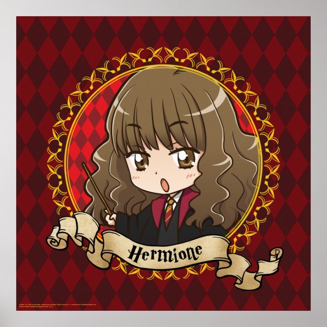 Poster Anime Hermione Granger (Frente)