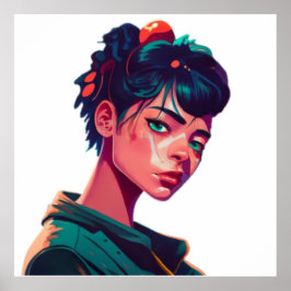 Poster Anime manga pop amante cartoon amante pop amante