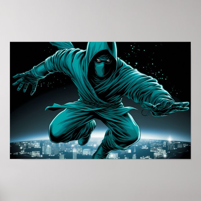 Poster Anime Ninja (Frente)