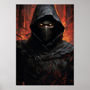 Poster Anime Ninja: Sombras da lâmina Silenciosa