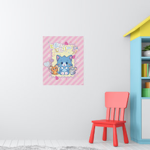 Poster Anime o Tom e o Jerry Strawberry