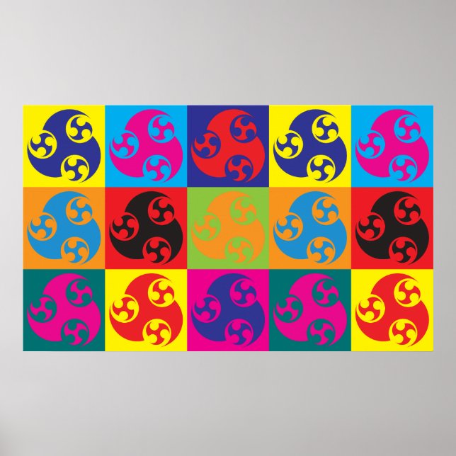 Poster Anime Pop Art (Frente)