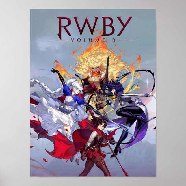 Poster Anime RWBY Folume 8 (Frente)