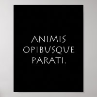 Animis opibusque parati