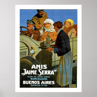 Póster Anis "Jaime Serra"
