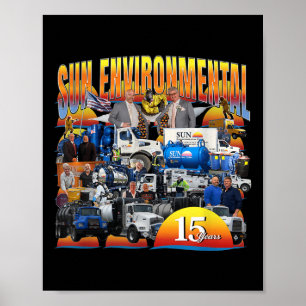 Poster Aniversário da Empresa Sun Environmental V2