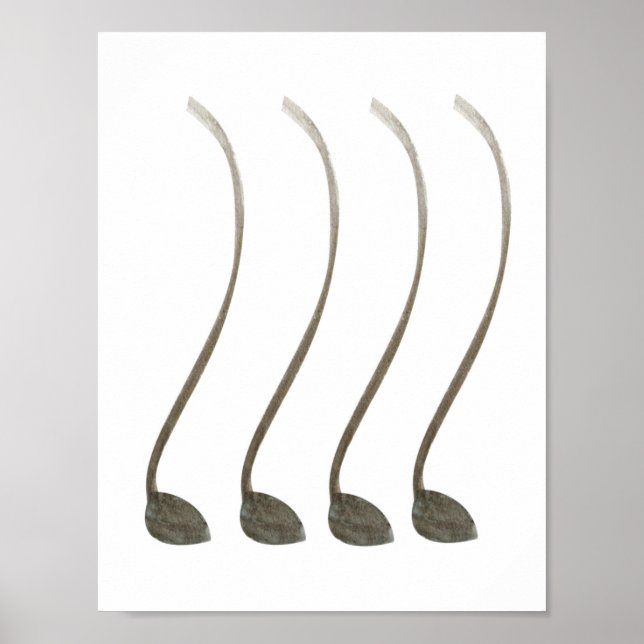 Poster Aniversário da Garota-Vaca-Vaca-Vaca (Frente)