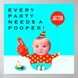 Póster Aniversário de 1 ano