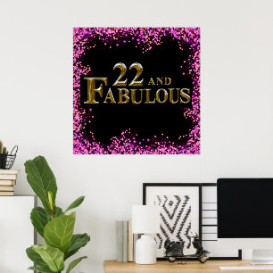 Poster Aniversário de 22 anos