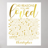 aniversário de 40 anos 40 Razões para o Dourado Br