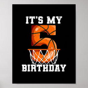 Poster Aniversário de 5 anos Sketll