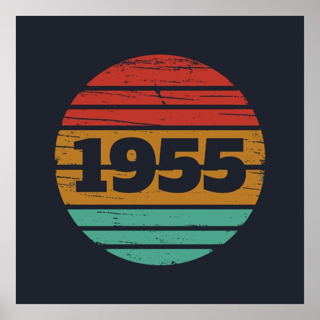 Poster aniversário de 70 anos personalizado de 70 (Frente)