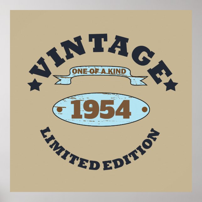 Poster aniversário de 70 anos personalizado de 70 (Frente)