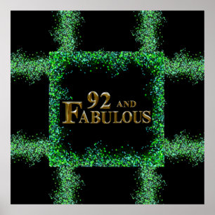 Poster Aniversário de 92 anos