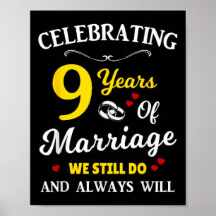 Poster Aniversário de Casamento do 9º Ano