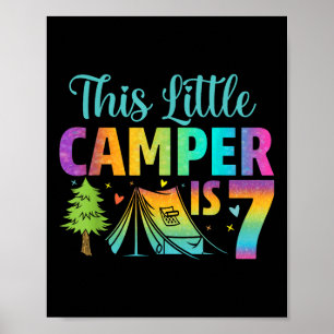 Poster Aniversário de criança De Campanha De 7 Anos 7 B