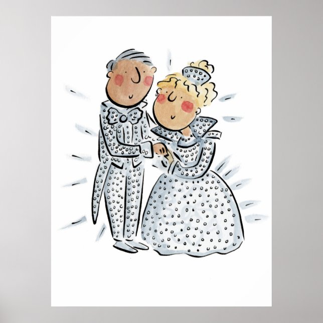 Poster Aniversário de Diamond (Frente)