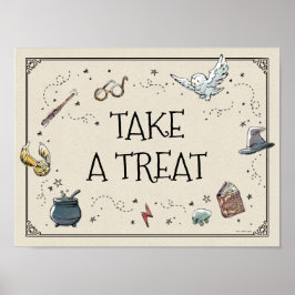 Poster Aniversário de Harry Potter - Pegue um Tratamento