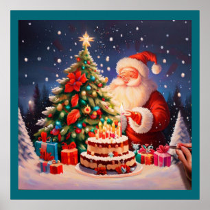 Poster Aniversário de Natal 10