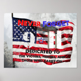 Poster Aniversário do 11 de setembro